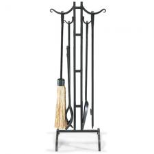 Pilgrim 19010 - Black Fireplace Tool Set