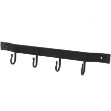 Four Hook Fireplace Tool Hanger
