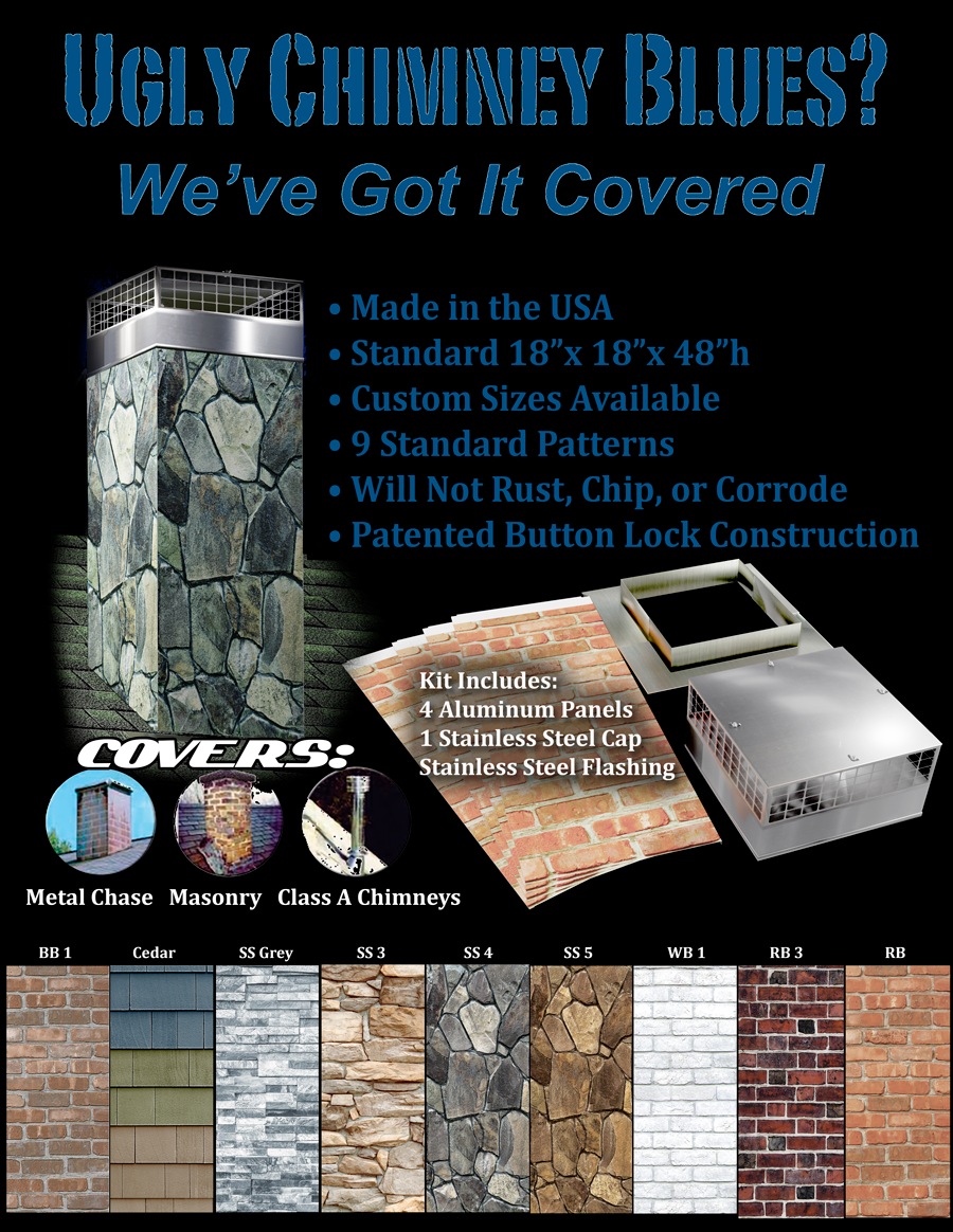 4 Foot High X 18" X 18" Square Chimney Surround
