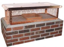 Top Mount Multi-Flue Copper Chimney Caps