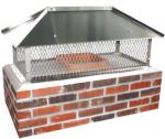 Hip and Ridge Stainless Steel Chimney Caps