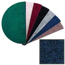 4' Wide Polyester Blue Hearth Rug  10706
