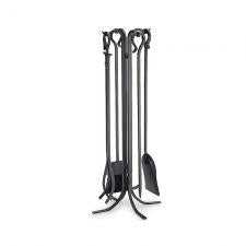 Pilgrim 18002 Black Fireplace Tools