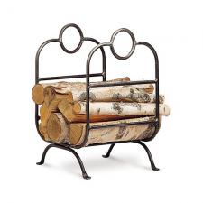 Vintage Forged Iron Log Holder Pilgrim 18528