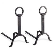 Blacksmith Fireplace Andirons Pilgrim 18615