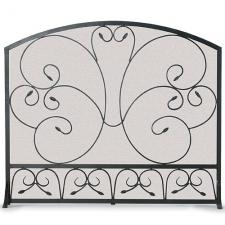 Country Scroll Fireplace Screen Pilgrim 19254