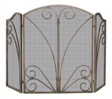 Venetian Bronze Fireplace Screen