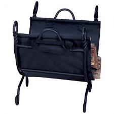 Black Log Holder With Canvas Carrier Uniflame w-1125