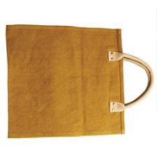 Ochre Canvas Open End Log Carrier - LCR-23