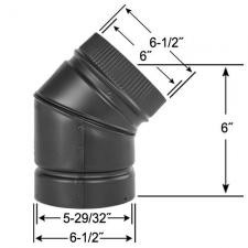 DSP Non-Adjustable Elbow - 45