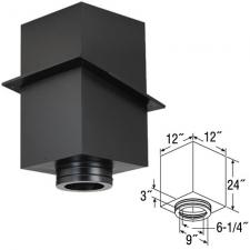 8" Diameter Duratech - 24" Square Ceiling Support