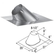 8" Diameter Duratech - Roof Flashing