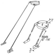 8" Diameter Duratech - Extended Roof Bracket
