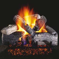 Premium Charred Oak Vented Gas Logs