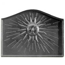 Sun Cast Iron Fireback - 18" H  x 24" W
