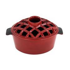 Woodstove Steamer - 2.2 Quart Red Enamel