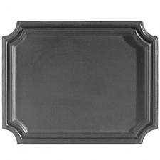 Plain Cast Iron Fireback - 16" H x 20" W