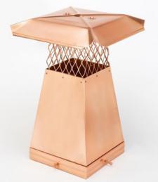 Copper Flue Extension Chimney Caps