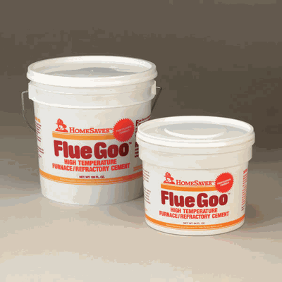 Homesaver Flue Goo Furnace Cement - 1 gallon