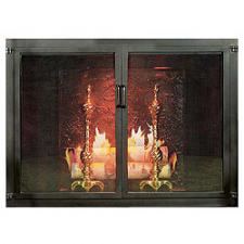 Shaker Cabinet Style Fireplace Doors