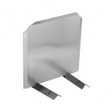 Stainless Steel Fireback  24" H x 24" W  70070