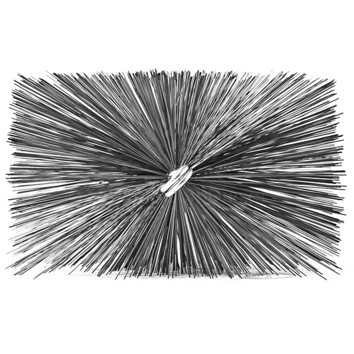 9 X 13" Chimney Brush Heavy-Duty Wire 3/8" NPT