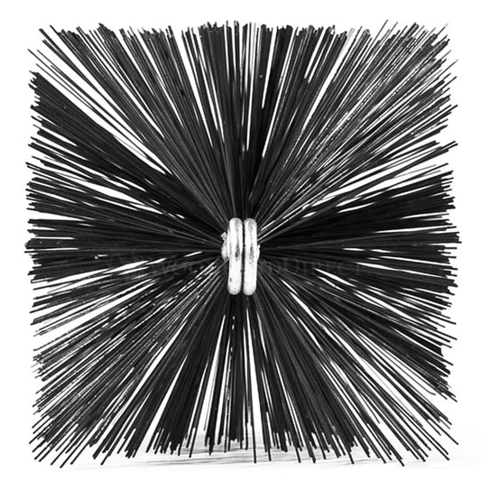 12 X 12" Chimney Brush Heavy-Duty Wire 3/8" NPT - AW PERKINS H1212