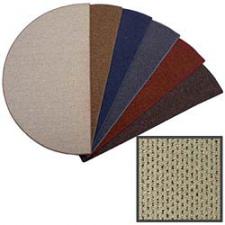 4' Wide Natural Olefin Hearth Rug  10505