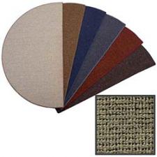 4' Wide Stone Olefin Hearth Rug  10514