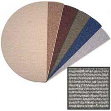 4' Wide Olefin Platinum Hearth Rug