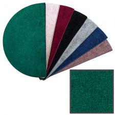 4' Wide Polyester Green Hearth Rug  10701