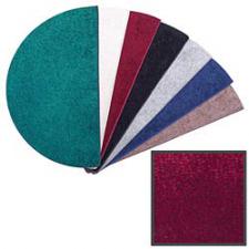 4' Wide Polyester Crimson Hearth Rug  10703