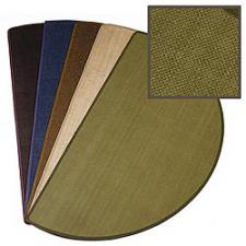 5' Wide Fiberglass Sage Hearth Rug 10974