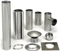 Heat Fab 24-Ga.Stainless Relining Pipe