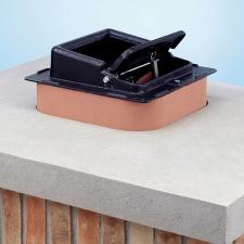 Lyemance Top Sealing Chimney Damper STOPS COLD AIR AND ELEMENTS FROM ENTERING CHIMNEY