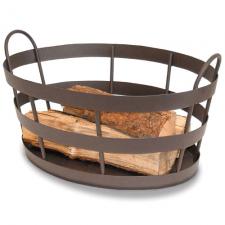 Roman Bronze Log Holder