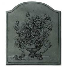 Bouquet Cast Iron Fireback - 20" H x 17" W