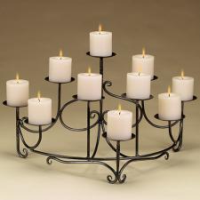 Spandrels Fireplace Candelabra Minuteman CH07
