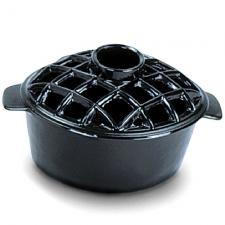 Woodstove Steamer - 2.2 Quart Black Enamel