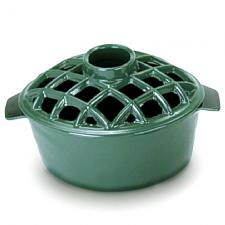 Woodstove Steamer - 2.2 Quart Green Enamel