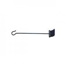 30" Black Fireplace Broom