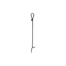 40" Black Fireplace Poker
