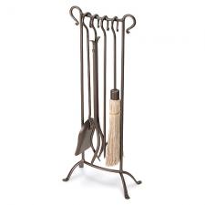 Pilgrim 18013 Burnished Bronze Fireplace Tools
