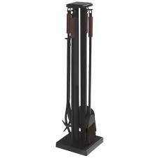 Pilgrim 18040 Black Fireplace Tools