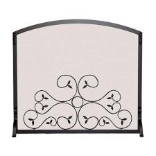 Applique Scroll Fireplace Screen Pilgrim 18275 thru 18278