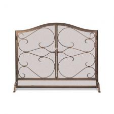 Iron Gate Burnished Bronze 44" Wide x 34" High Pilgrim 18429