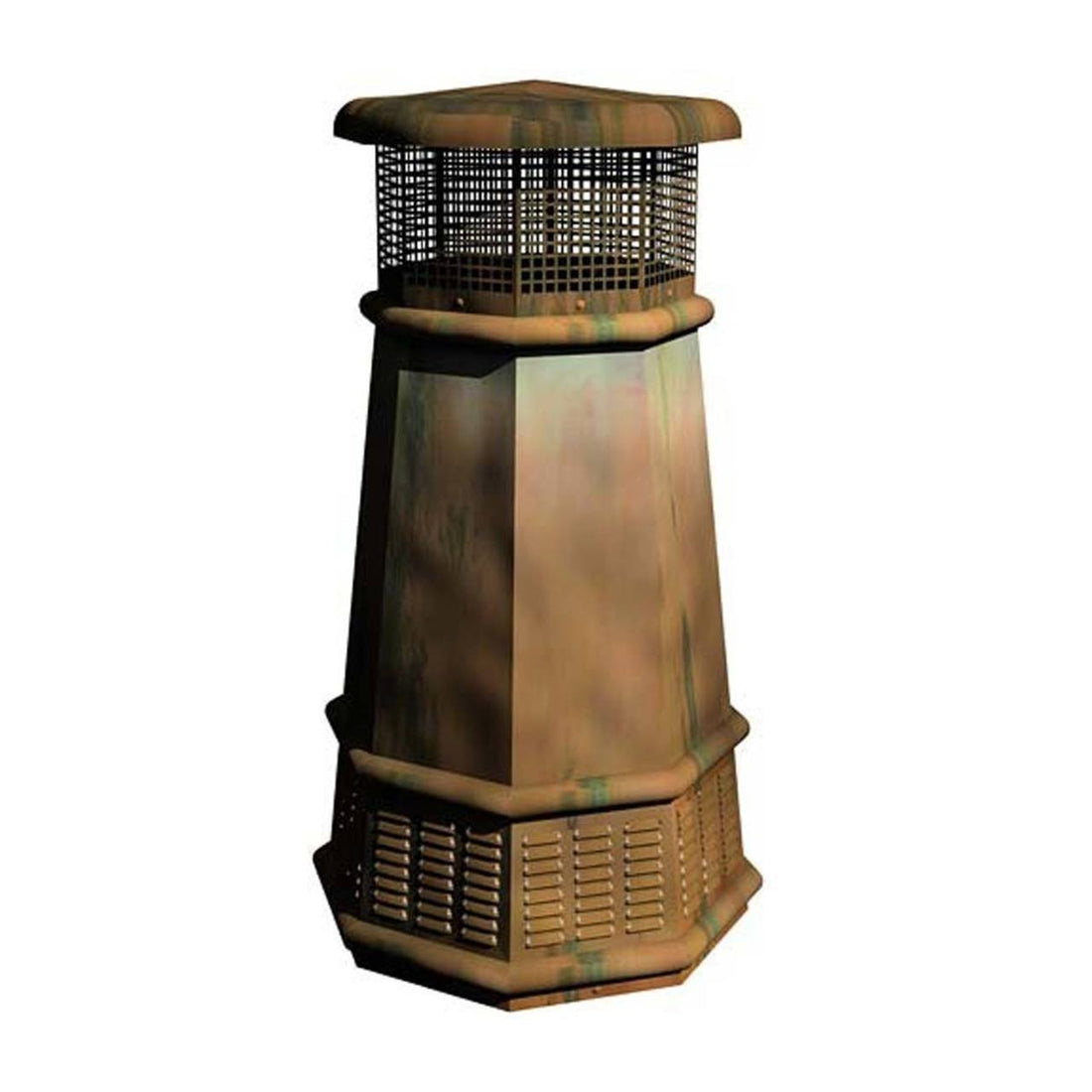 Queen European Copper Chimney Pot by Jack Arnold