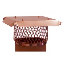 15" Round Copper Chimney Cap