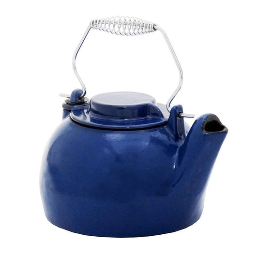 MINUTEMAN Blue  Kettle / Chrome Handle- 2.5 Quart MM-T-16-BL