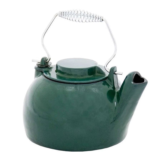 MINUTEMAN Green Kettle / Chrome Handle 2.5 Quart T-16-GR